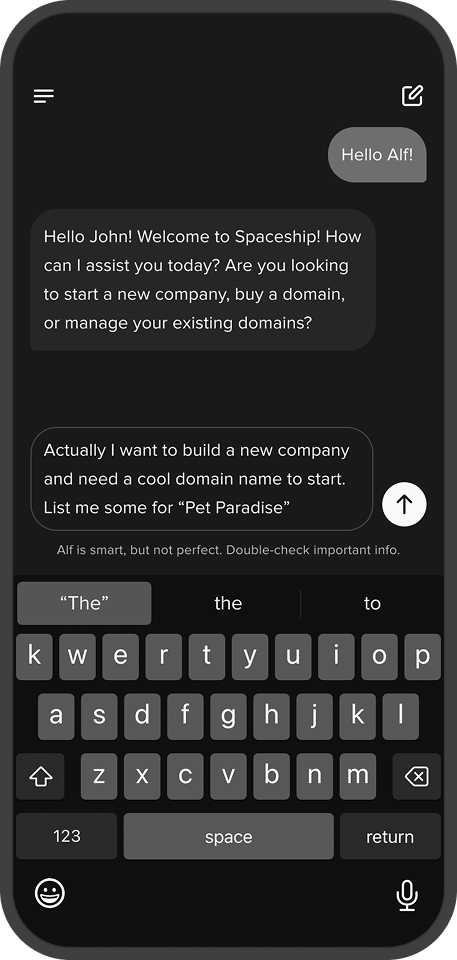 Alf dark mode — checkout