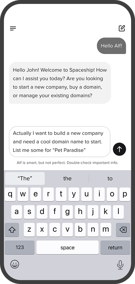 Alf light mode — checkout