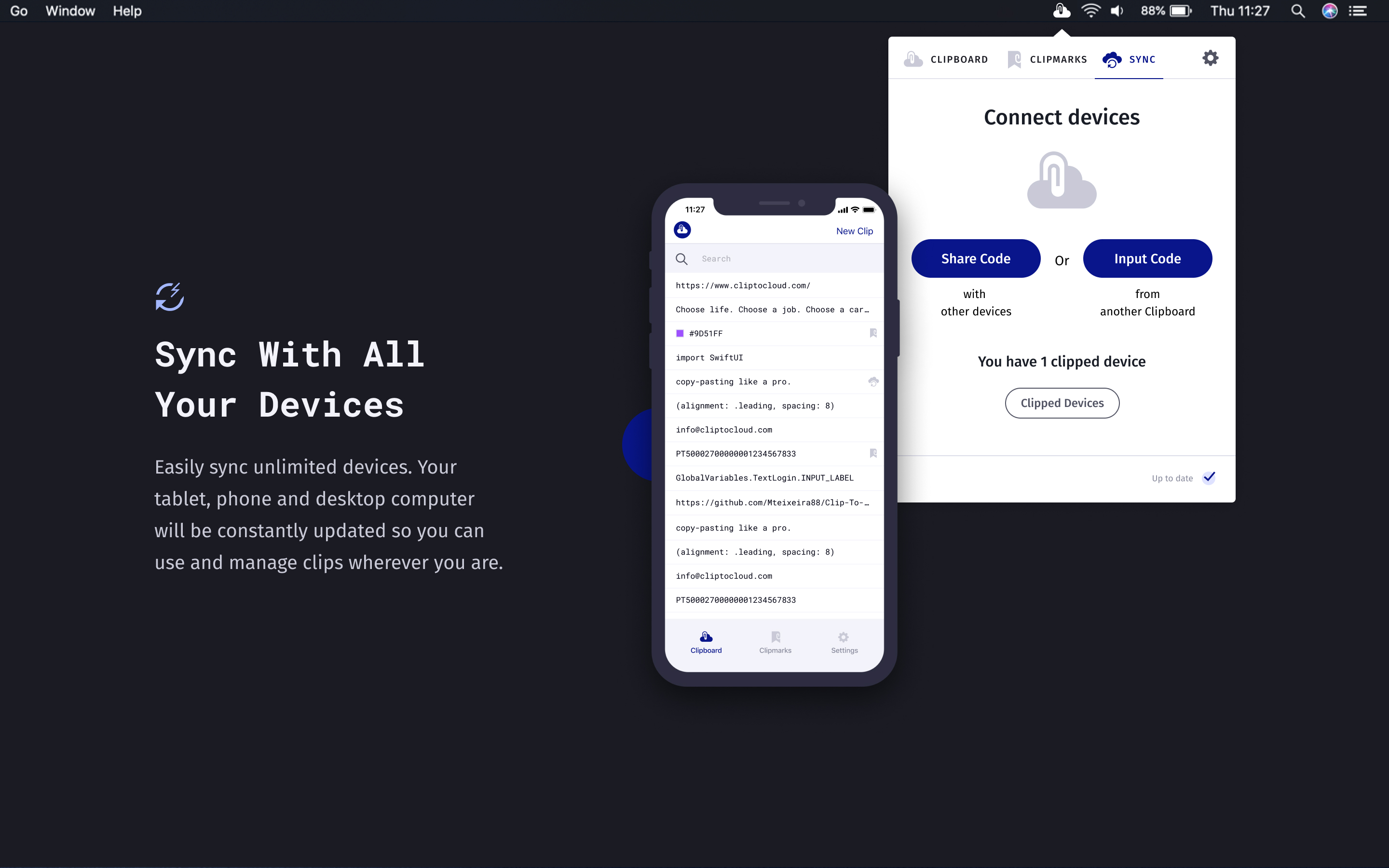 Sync With All Your Devices