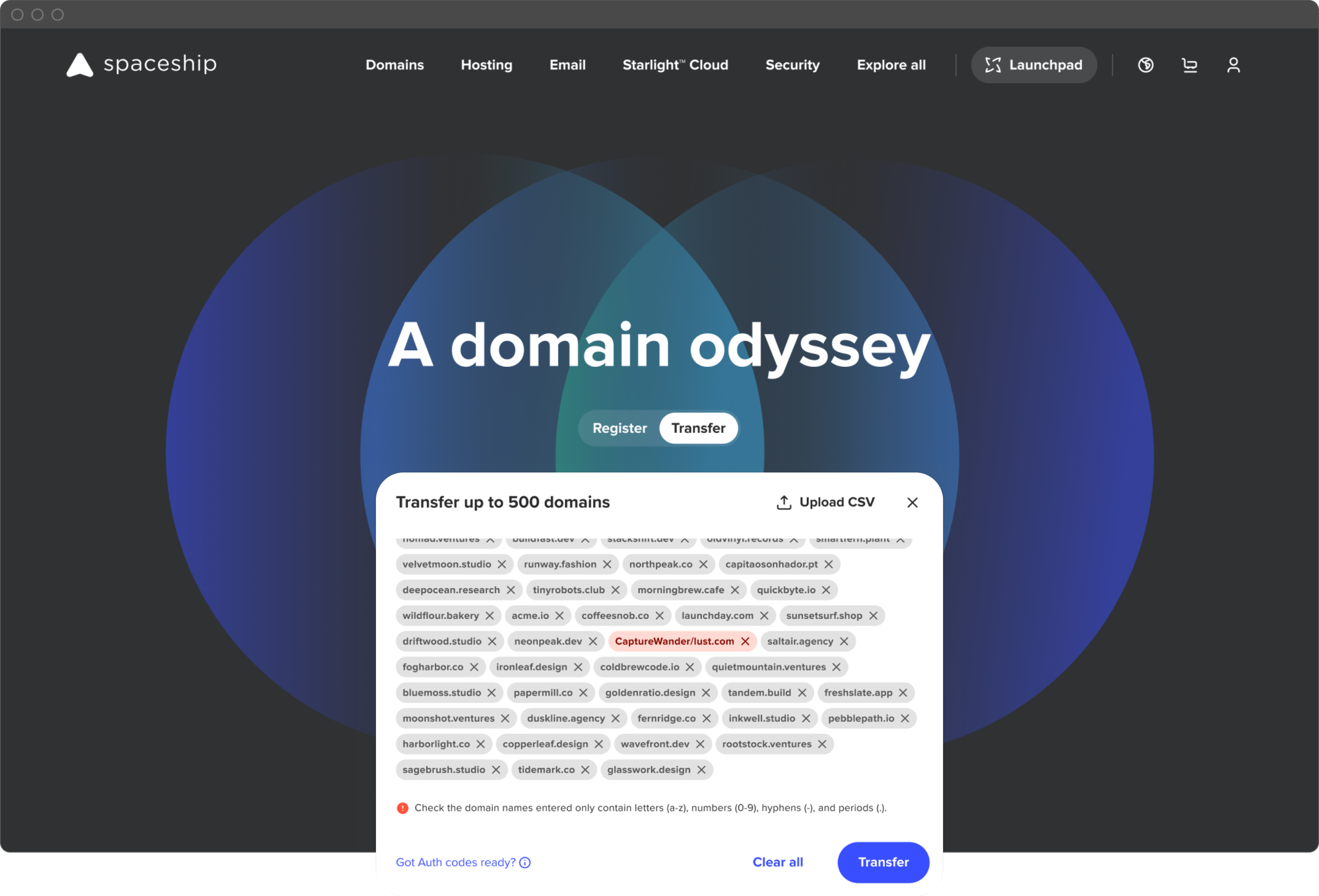 Spaceship.com—from 0→1, and beyond